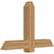 Ekena Millwork Eugene Smooth Timber Gable Bracket, Western Red Cedar, 48"W x 32"H x 5 1/2"D x 5 1/2"F, 16/12 Pitch GBW048X32X0606EUG00SWR - alternate 4
